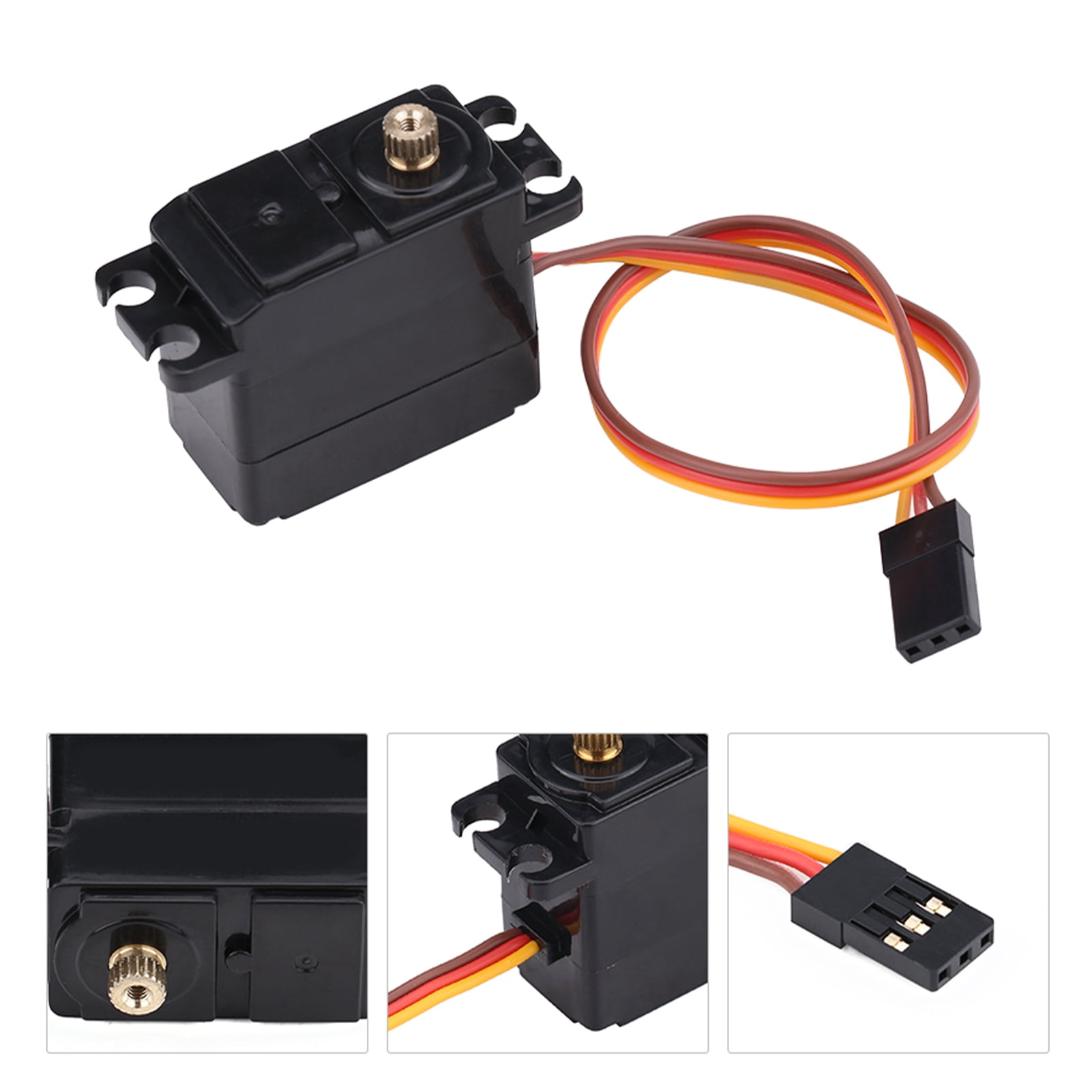 2.2kg High-Torue Metal Gear Waterproof Servo For 1/16 1/14 1/12 RC Cars - Remote Control Steering Gear - View #8