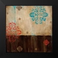 thumbnail image 2 of Pasion, Wani 15x15 Black Modern Framed Museum Art Print Titled - Damask Patterns I, 2 of 5