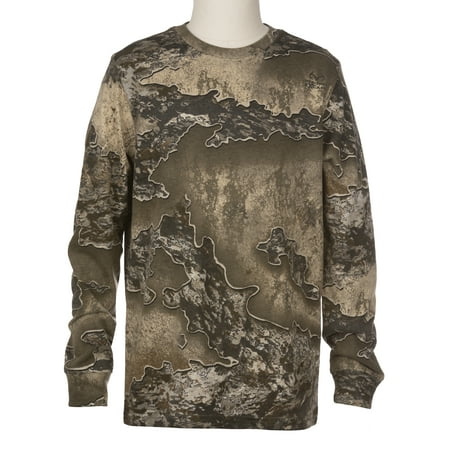Realtree Excape Youth Long Sleeve Camo Tee