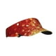 thumbnail image 1 of Balery Red Gold Glitter Gorra deportiva con visera ajustable para mujer y hombre (talla única), 1 of 7
