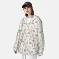 thumbnail image 3 of Balery African Animals Sudadera ligera de manga larga con capucha y protección solar UPF 50+ para hombre y mujer, ideal para pesca y running-Large, 3 of 7