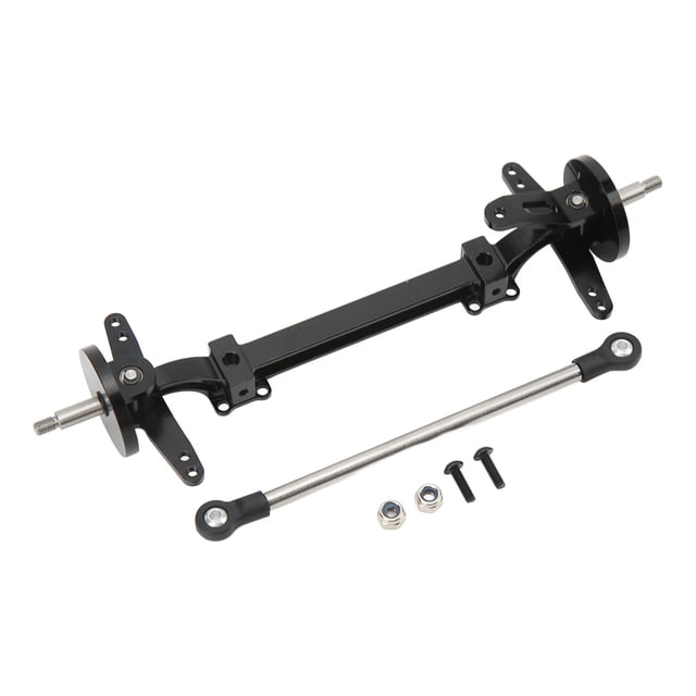 Juego De Eje Delantero De Metal RC, Reemplazo Directo, Control Suave Y Estable, Eje De Volante Delantero RC Altamente Simulado Para Reparación ANGGREK Otros