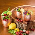 thumbnail image 3 of Taza de cobre Moscow Mule, taza de Metal, acero inoxidable, cerveza, vino, café, vasos, 3 of 5
