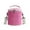 Pink, variant on Dmlowu Lunch Bag Durability Lunch Box for Women Insulated Cooler Lunch Box for Men Lightweight Lunch Tote Bag for Home Office School Supplies, 7x7x7"