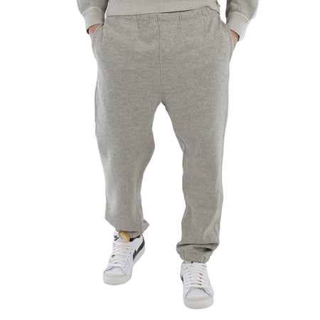 Polo Ralph Lauren Men's Grey Vintage Fleece Sweatpants, Size Medium