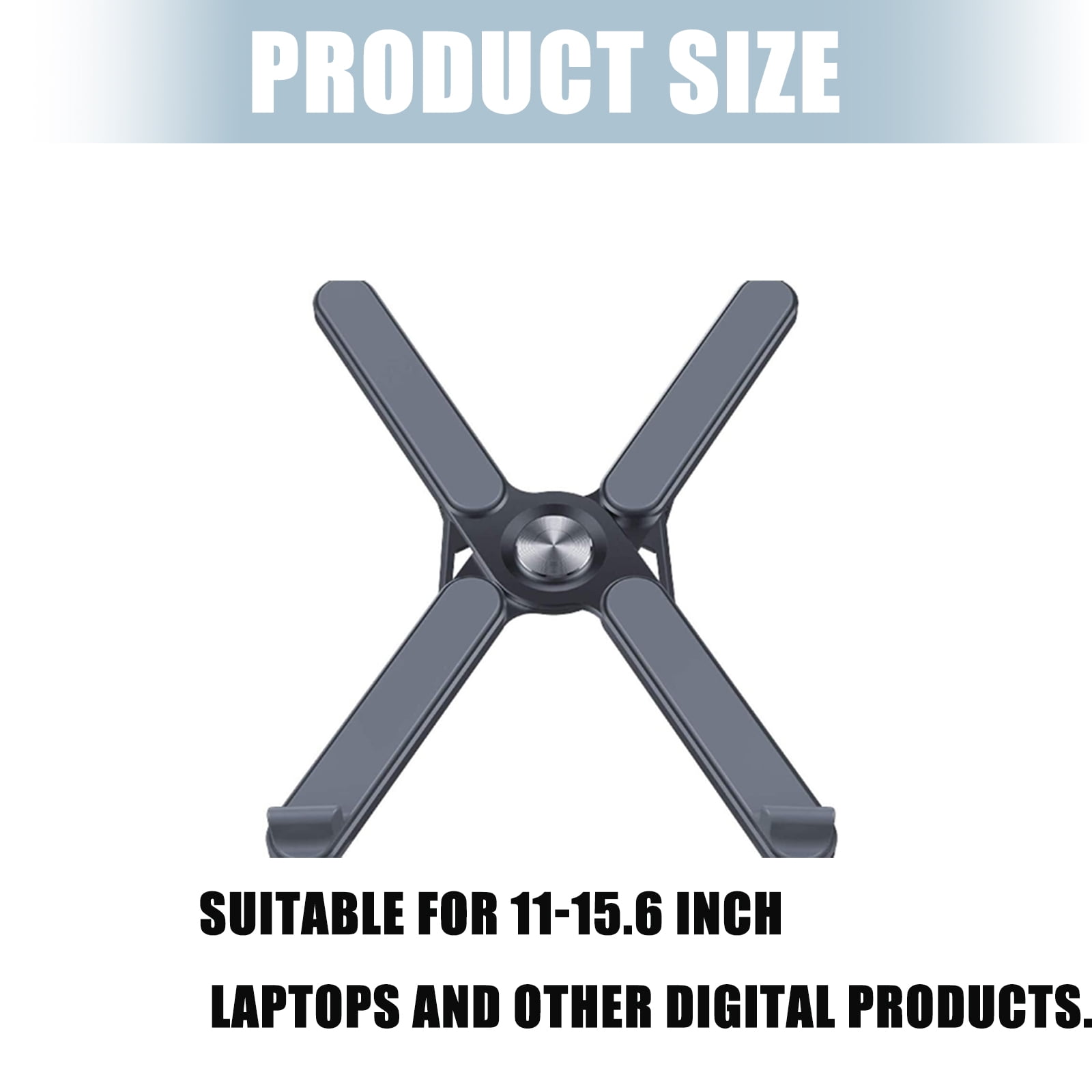 Portable Laptop Stand Foldable Support Base Notebook Stand Bracket Computer Cooling Replacement