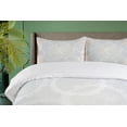 thumbnail image 4 of Ambesonne Grey White Duvet Cover Sets, Romantic Bridal Lace, 2-King, Grey White, 4 of 7