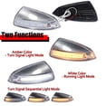 thumbnail image 2 of GTINTHEBOX Switchback LED Mirror DRL Signal Lights For Benz C-Class W204 C300 C350 C63 AMG, 2 of 12