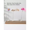 thumbnail image 4 of 1pc Cat Toy With Real Feathers & Chicken Feathers, No Scratching Board Included, 4 of 5