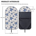 thumbnail image 7 of KUIFORTI Waterproof Car Seat Cover for Front Seats, Universal for Cars, SUVs, Trucks, Washable for Gym,Workout,Beach,Hiking,Running Swimming, Ocean Turtle Print, 7 of 7