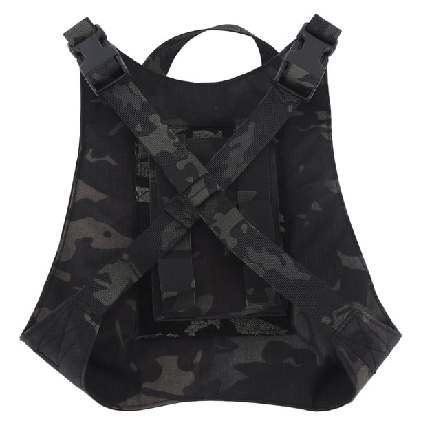 Paquete de casco de despliegue rápido, bolsa de transporte militar desmontable de tela de nailon para cascos de combate deportivos, color negro CP YUNYI BRAND Deportes
