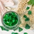 thumbnail image 3 of Sinkoo Versatile Frosted Sea Glass Block, 11oz Green Vase fillers, Aquarium Gravels, Seaglass Decor, Ideal for DIY Crafts, Home Decor, Perfect for Beach Weddings and More, 3 of 7