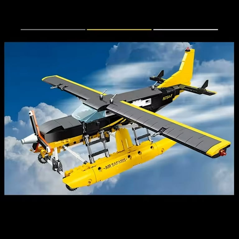 GZBrick Aircraft Building Sets Compatible with Lego Cessna 208