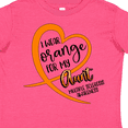 thumbnail image 4 of Inktastic I Wear Orange for My Aunt Multiple Sclerosis Awareness Boys or Girls Toddler T-Shirt, 4 of 5