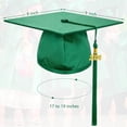 thumbnail image 3 of Gorra y bata de graduación QZYL Kindergarten unisex con borla, 3 of 9