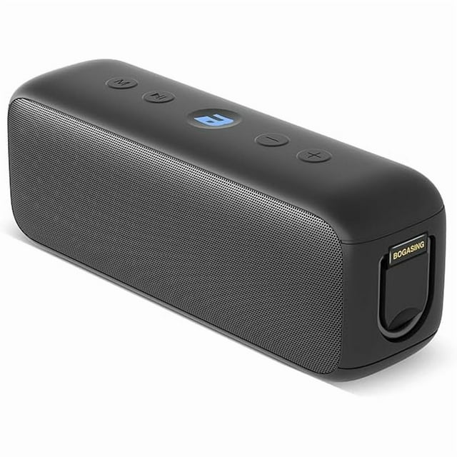 wonima11 G6 Bluetooth Speaker, Portable Wireless Speakers with 30W Loud Stereo Sound, 35H Playtime, IPX6 Waterproof, Bluetooth 5.3, EQ, TF-Card, AUX, USB Stick, Outdoor Speaker for Party (Black)