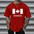 thumbnail image 2 of Xdzjlr T-Shirt pour Homme Vintage Usé à Imprimé Partiel Col Rond Manches Courtes Haut Tendance Chemises pour Homme,G, 2 of 4