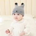 thumbnail image 2 of Cute Newborn Infant Baby Kids Girl Boy Warm Winter Knitted Cap Hat Beanie Hot, 2 of 4