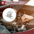 thumbnail image 2 of Unique Bargains Engine Oil Cooler for BMW 228i Gran Coupe 21-24 L4 2.0L Transmission Oil Cooler Trans Cooler with Bolt  No.24148699905 Aluminum Alloy Silver Tone, 2 of 6