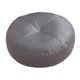 thumbnail image 3 of Cojín de asiento, almohada de suelo, almohadilla de asiento, grueso, redondo, fácil de limpiar, reposapiés, otomana Gris, 3 of 9