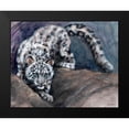 thumbnail image 2 of Campbell, Robert 14x12 Black Modern Framed Museum Art Print Titled - Stalking Snow Leopard Club, 2 of 5