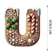thumbnail image 3 of Adornos navideños personalizados con letras | 26 adornos colgantes DIY con gorros de Papá Noel | Decoración navideña acrílica para el hogar y el árbol, 3 of 4