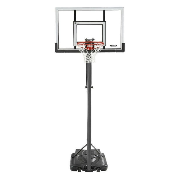 Lifetime 52" Portable Adjustable Power Lift Basketball Hoop w/ Acrylic