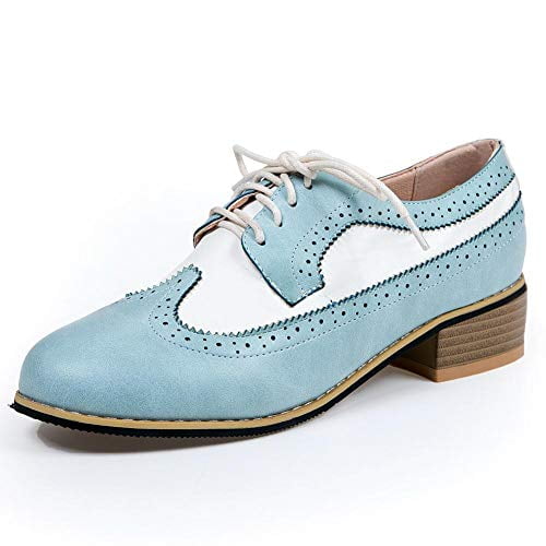 MEILIYA Women's Vintage Oxford Shoes 