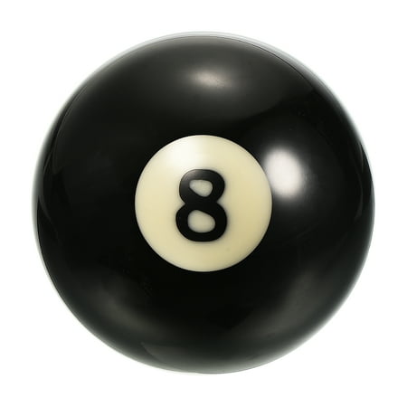

Uxcell 2 1/16 #8 Ball Billiard Replacement Ball Pool Table Ball Pool Ball Black