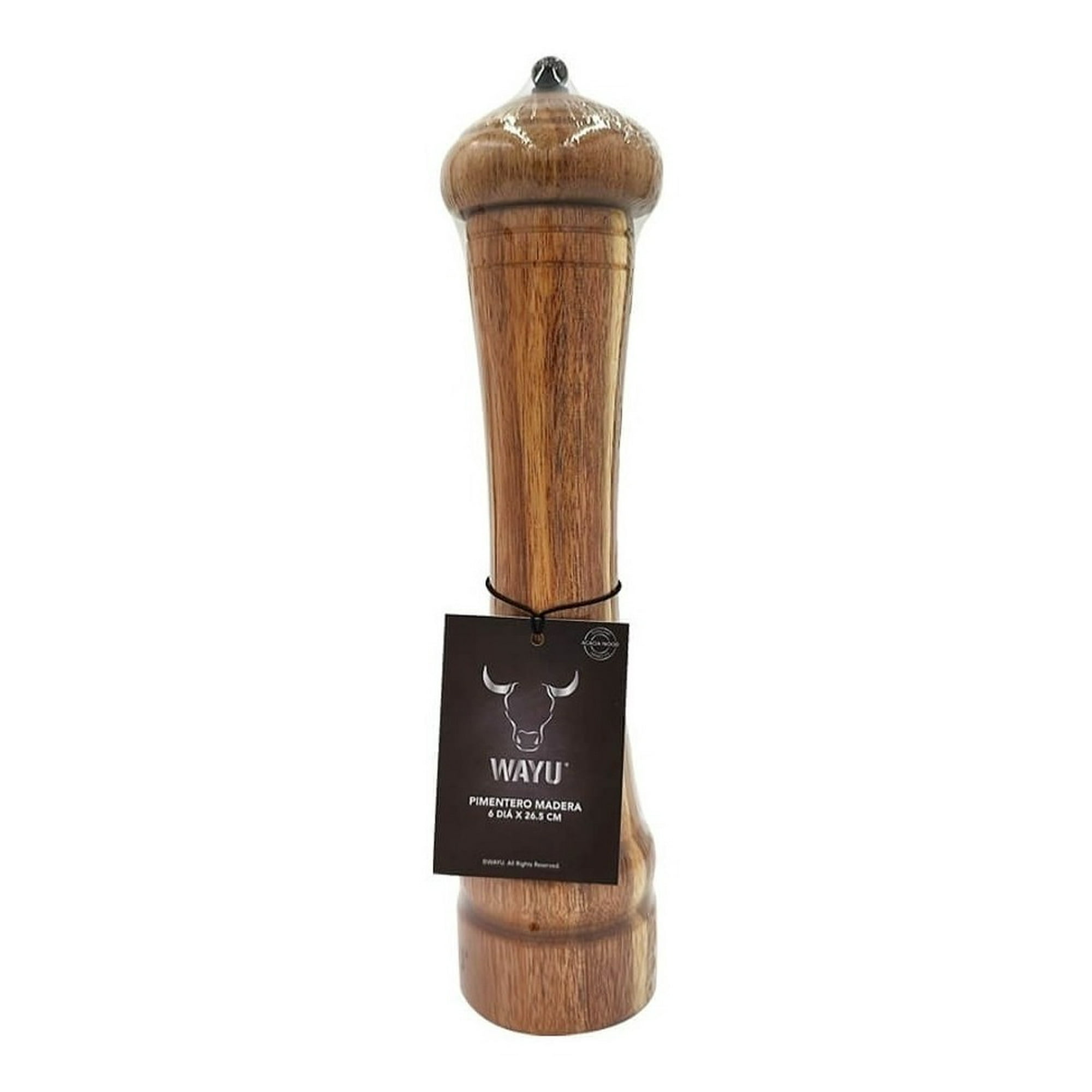 Pimentero Wayu De Madera Pimienta Asados Cocina 26.5 Cm