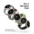 thumbnail image 4 of Ringke Slim [Anti-Yellowing Material / 2 Pack] Compatible with Pixel Watch (2022) Case for Minimalist Yet Sturdy, Solid Transparent Cover + Extra Color for Women, Men - Clear + Chrome Rose, 4 of 9