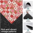 thumbnail image 3 of Pioneer Flower Floral Print Pattern Kitchen Rugs Sets Of 3,Kitchen Runner Rugs Non Skid Washable,Decorative Kitchen Floor Mats for Kitchen,Sink,Laundry,17X30 Inch + 17X47 Inch + 17X59 Inch, 3 of 6