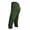 Army Green, variant on Yuanlook Women's Capri Leggings Yoga Capris Pants Soft Solid Color Athletic Workout Leggings - Navy - S