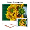 thumbnail image 6 of Naloa Sunflowers in Bucket Custom Puzzles Personalized Puzzle 1000 Pieces from Photo Custom Jigsaw Puzzle for Wedding, Graduation, (29.5×19.7in, Vertical), 6 of 9