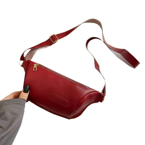 FeiraDeVaidade Small Crossbody Purse Women Man Sling Bag Leather Crossbody Sling Purse For Gifts