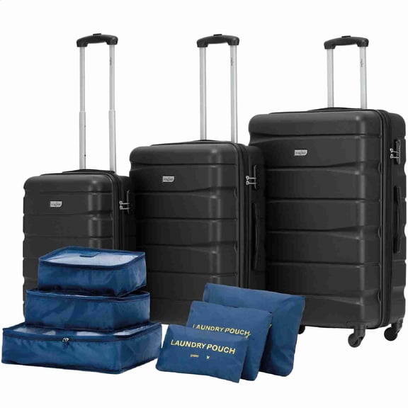 Set 3 Maletas Rigidas Expandibles 20, 24 Y 28 In 4 Ruedas
