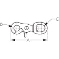 thumbnail image 2 of New Trigger Snap - Brass sea-dog Line 139800-1 2-11/16" x 7/16" x C 1/2", 2 of 2