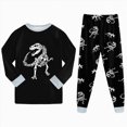 thumbnail image 4 of Little Boys Pajamas 2 Pieces Long Set Cotton Sleepwear Kids Excavator Pjs Toddler Clothes for Boys Jammies Kaprioy Pajamas Set, 4 of 7
