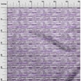 thumbnail image 3 of oneOone Polyester Spandex Purple Fabric Tropical Leaf Craft Projects Decor Fabric Printed By The Yard 56 Inch Wide, 3 of 4