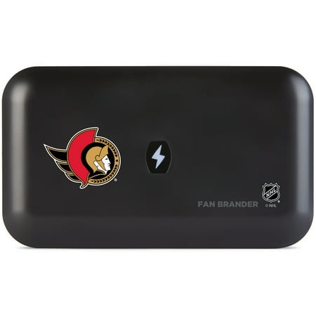 Black Ottawa Senators PhoneSoap 3 UV Phone Sanitizer & Charger