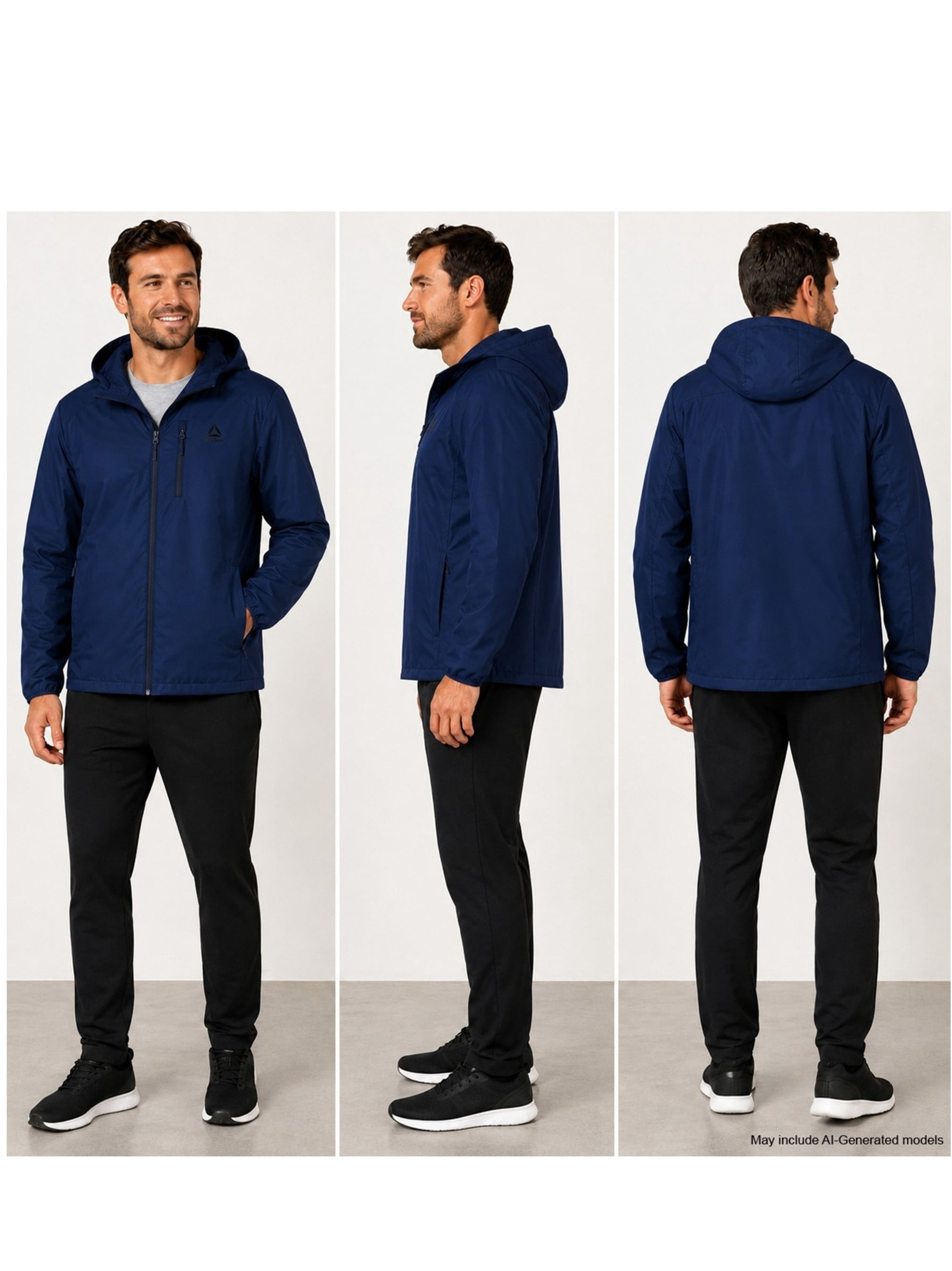 Reebok Men's and Big Men's Delta Lite Jacket, Sizes S-3XL