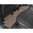thumbnail image 3 of WeatherTech FloorLiner HP Custom Fit Floor Mats compatible with Pathfinder, QX60 - 2nd Row, Tan, 3 of 5