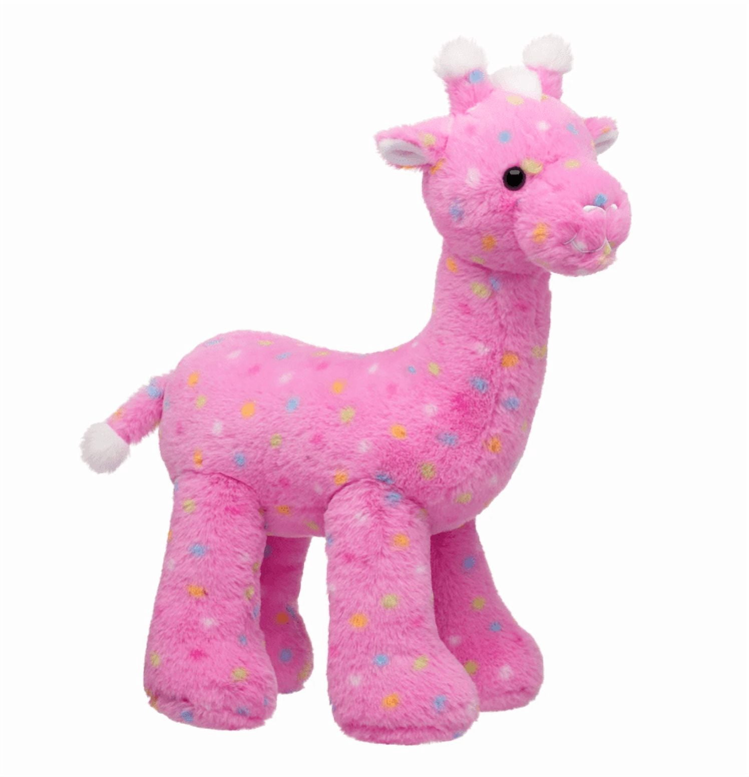 Esterze Pink Frosted Animal Cookie Giraffe Stuffed Animal, Pink Giraffe Plushie