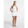 thumbnail image 2 of No Boundaries Cotton Stretch Drop Needle Skirt, Women's XS-XXXL, 2 of 5