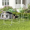 thumbnail image 2 of PawHut Set of 4 Dog Training Agility Gear with Carrying Bag (White), 2 of 10