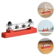 thumbnail image 2 of KAKOWELY marine junction block M6 Red Black Single Row Bus Bar Terminal Block 2-Way for RV and Boat Easy Installation Space-Saving Design Ideal for Power Distribution and Ground Connection, 2 of 5