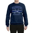 thumbnail image 2 of Wild Bobby City of Washington Hockey Fantasy Fan Sports Unisex Crewneck Sweatshirt, Vintage Heather Navy, 3X-Large, 2 of 5