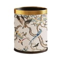 thumbnail image 4 of Cubo de basura de cocina con tapa abierta, 10 L, portátil, ligero y de lujo Bird Branch Gold, 4 of 9