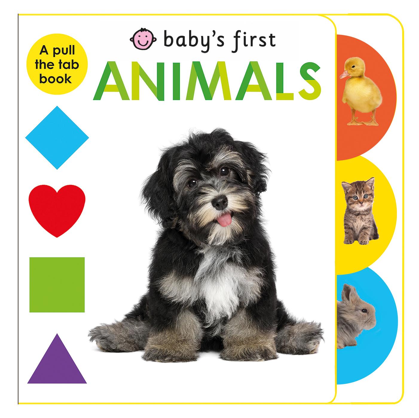 Baby's First Animals A Pull the Tab Book (Board Book)