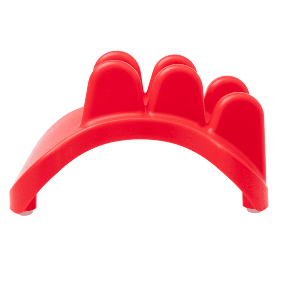 PSO-Neck Massager and Muscle Release Tool, Neck Tension Reliever and Personal Self Massager, Sunset Red